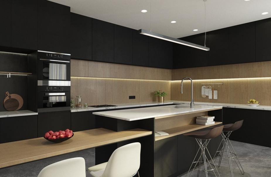 Фото 2 — Дизайн интерьера PRIVATE HOUSE Голубое озеро