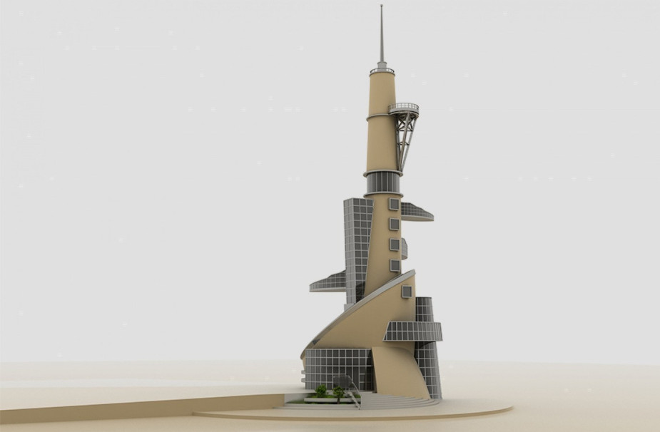 Архитектурное проектирование MOON BEACON Arabia Saudí